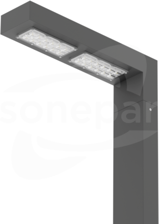 Greenlight MAX LED L/L AS 54W 7330lm 840 LNS Antra Oprawa Led