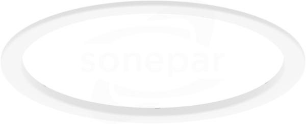 BARI Q LED 225 17W/830 2410lm OPAL biały Downlight LED dostropowy
