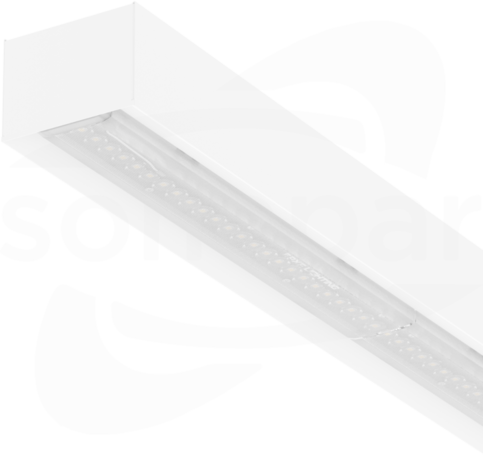 Poker Q LS LED 2812mm 90D 182W 26150lm 840 LNS Bia Oprawa