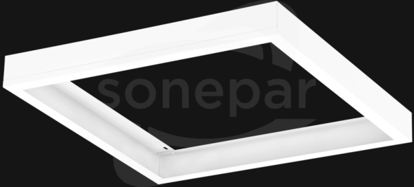 PRATO LED Q obudowa NT bialy Ramka 600x600xH68