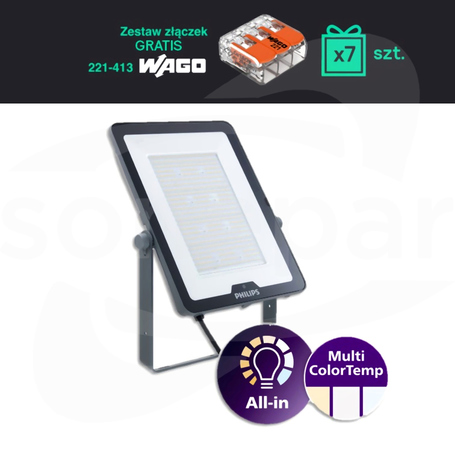 BVP169 LED180 150W 830 840 865 18000lm SWB WAGO Naświetlacz LED LEDINAIRE sym