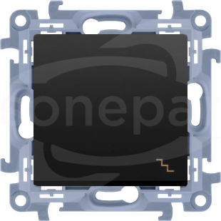 SIMON10 10AX IP20/IP44 czarny Łącznik schodowy