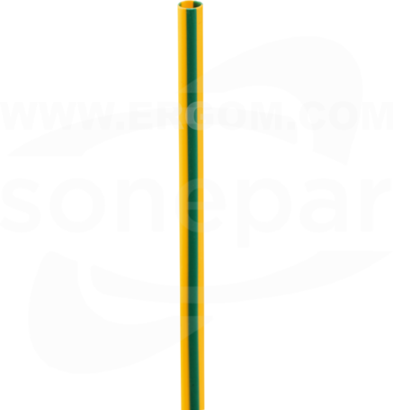 TCR 3,2/1,6 żółto-zielony Koszulka termokurczliwa