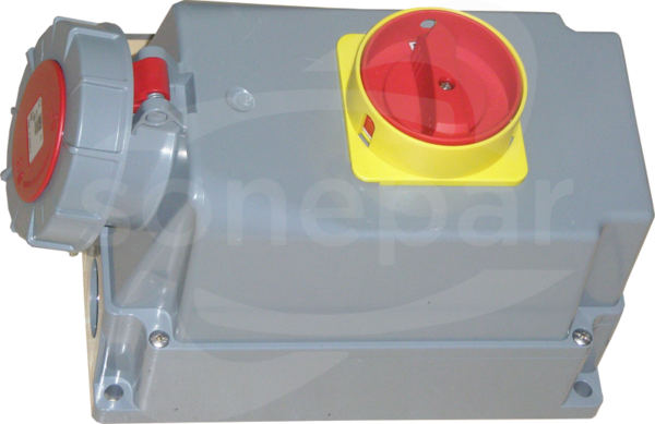 125A 5P 400V 0-1 IP67 Gniazdo stałe