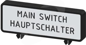 SENTRON 3LD92861A Tabliczka identyfikacyjna