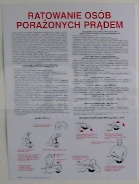 INSTRUKCJA post.poraż.prądem Instrukcja BHP