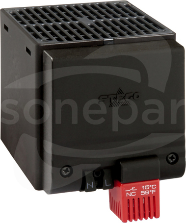 CSF 028 220-240VAC 400W Dmuchawa grzewcza półprz.mont.śrub