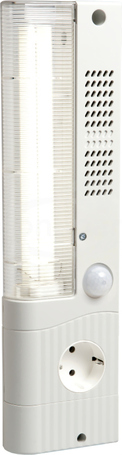 SL 025 230V 11W gn.DE Lampa SLIMLINE+czuj.ruchu