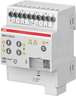 JRA/S4.230.5.2 4x,230VAC Żaluzje