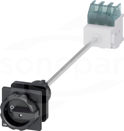 SENTRON 3P 25A czarny Rozłącznik główny
