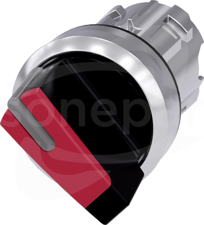 SIRIUS ACT 22mm O-I b/samop.czerwony Przełącznik z możl.podśw.metal