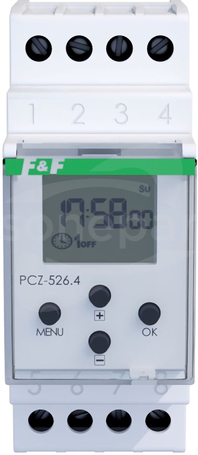 PCZ-526.4 Zegar astronomiczny dwukanałowy
