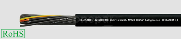JZ-600 HMH 3G2,5 /1kV nr Przewód giętki bezhalogenowy