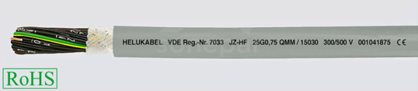 OZ-HF 2x1,5 /500V nr Przewód sterowniczy giętki