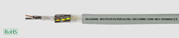 MULTIFLEX 512-PUR 7G1,0 nr Przewód sterowniczy łańcuchowy