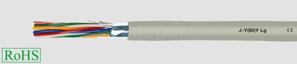 J-Y(St)Y 60x2x0,8 Lg Kabel telekomunikacyjny wewnętrzny