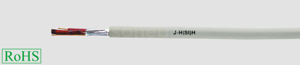 J-H(St)H 10x2x0,6 szary Kabel telekomunikacyjny wewnętrzny  bezhalogenowy
