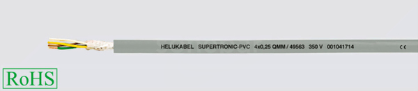 SUPERTRONIC PVC 3x0,34 Przewód sterowniczy łańcuchowy