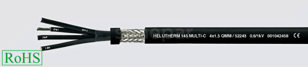 HELUTHERM145 MULTI-C 7x10 Przewód wysokotemperaturowy