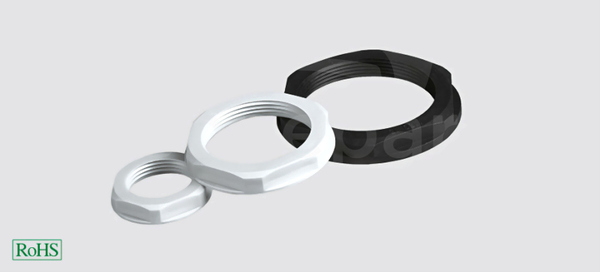 KMK-PA-MB M25x1,5 RAL7035 Kontrnakrętka