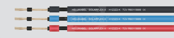 SOLARFLEX-X H1Z2Z2-K 1x6 czerwony Przewód do instalacji fotowoltaicznych (PV)