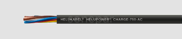 HELUPOWER CHARGE-750-AC 5G6+2x0,5 czarny Przewód do ładowania samochodów elektrycznych