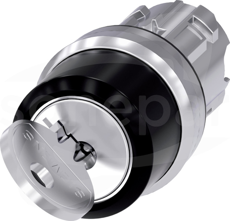 SIRIUS ACT 22mm O-I b/samop. Przełącznik z kluczem RONIS metal