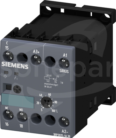 SIRIUS 1CO 24VAC/DC 200-240VAC Przekaźnik czasowy