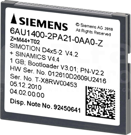 SIMOTION D COMPACT 1GB Karta pamięci
