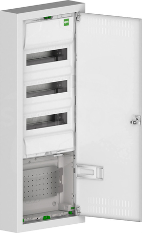 MSF TWIN RN 3x12 PE+N+1x12 IP30 MULTIMEDIA Rozdzielnica natynkowa