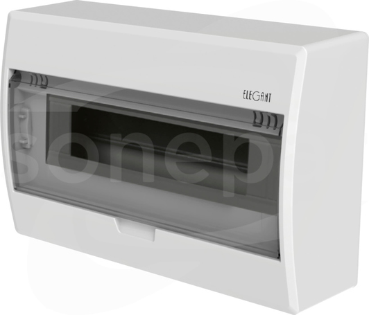 ELEGANT RN 1x12 PE+N IP40 Rozdzielnica natynkowa