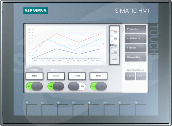 SIMATIC KTP700 BASIC COLOR TFT 7 Panel operatora dotykowy