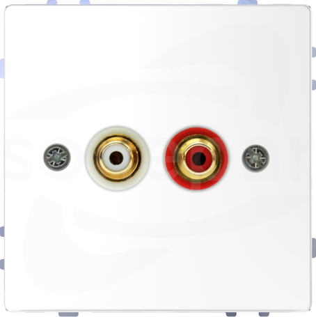 Merten MEG4350-6035 audio biały lotos Gniazdo