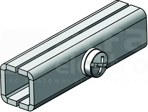 SK100 1900/R01 Łącznik ośki kompletny
