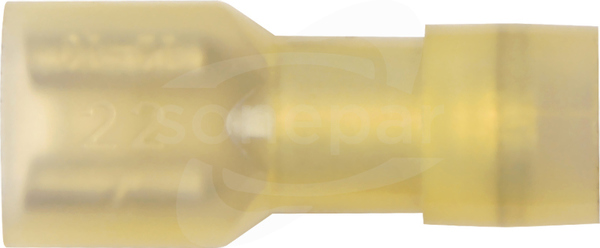 MSEPA 6,3/2 PA (100szt) Nasuwka izolowana w pełnej izolacji