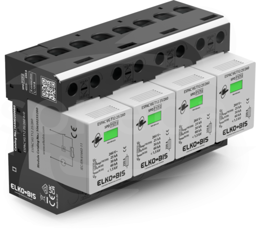 ESPAC VG T12 25/260 4+0 Ogranicznik przepięć