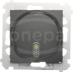 SIMON54 16AX czarny mat Dzwonek elektroniczny