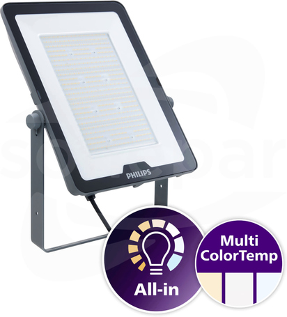 BVP169 LED210 180W 830 840 865 21000lm AWB IP65 Naświetlacz LED LEDINAIRE asym
