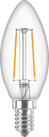LEDCandle ND 6.5-60W B35 E14 827 CLG 250lm Źródło LED COREPRO (E) świeczka filament