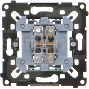 SIMON55 10AX 250V czarny Łącznik jednobiegunowy