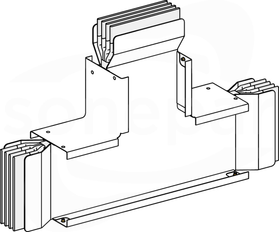 KTA2000TC4 2000A 3L+N+PE TRÓJNIK