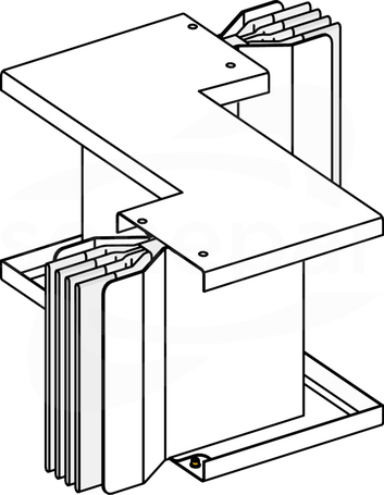 KTA2000ZP4 2000A 3L+N+PE ELEMENT "Z" PŁASKI NA MIARĘ