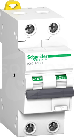 iC60 RCBO 2P C25 10kA AC 30mA typ-A Wyłącznik różnicowo-nadprądowy