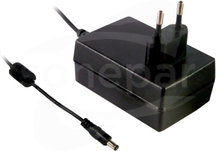 GSM25E24-P1J 1,04A 25W 24VDC Zasilacz wtyczkowy