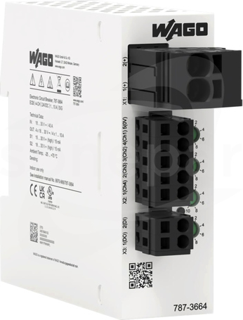 787-3664 24VDC 10A Elektroniczny wyłącznik nadprądowy