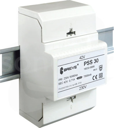 PSS 30VA 400/24V na szynę Transformator w obudowie