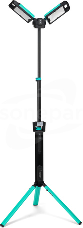 2x28W 500-5000lm 7000K h=2m IP44 Maszt roboczy oświetleniowy ładowalny TRADEFORCE