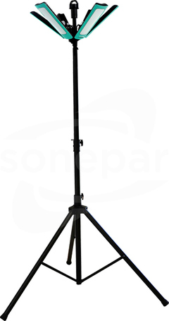 4x75W 10000-40000lm 7000K h=2m IP54 Maszt roboczy oświetleniowy TRADEFORCE