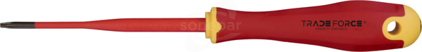 VDE TORX T10 100/205mm Wkrętak izolowany TRADEFORCE