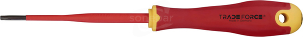 VDE TORX T15 100/205mm Wkrętak izolowany TRADEFORCE
